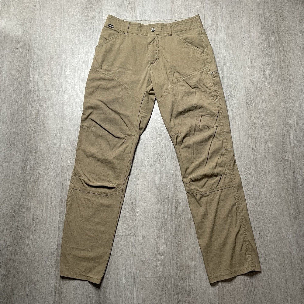 Kuhl Renegade Rock Brown Hiking Outdoor Stretch Performance Pants Men's 32x32